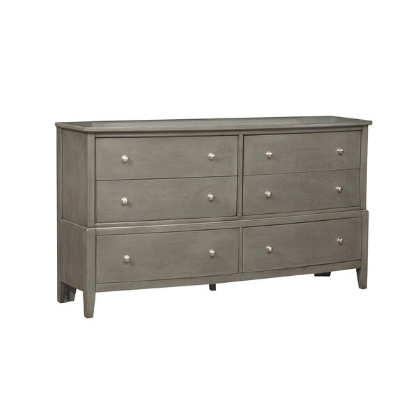 Homelegance Cotterill Bedroom Dresser, Grey - 1730GY-5