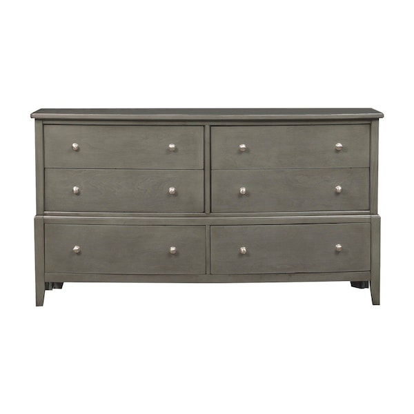 Homelegance Cotterill Bedroom Dresser, Grey - 1730GY-5