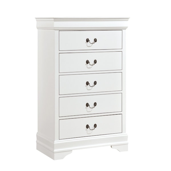 Homelegance Mayville Bedroom Chest, White - 2147W-9