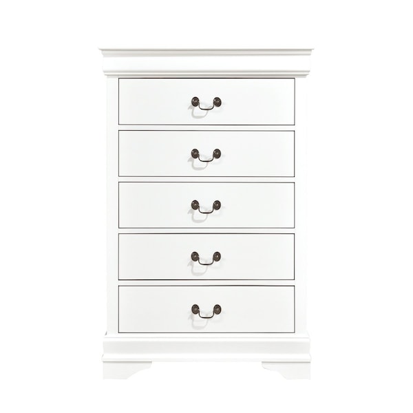 Homelegance Mayville Bedroom Chest, White - 2147W-9