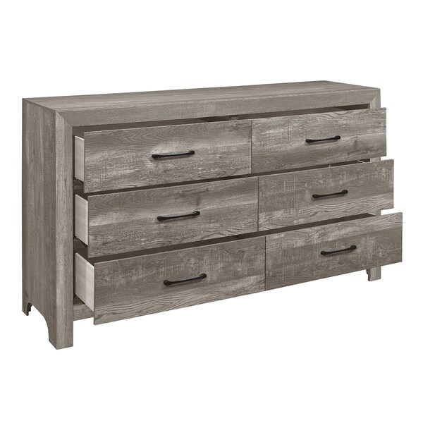 Homelegance Corbin Bedroom Dresser, Grey - 1534GY-5