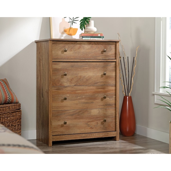 Sauder River Ranch 4-Drawer Chest Sm , Safety tested for stability to help reduce tip-over accidents - 430050