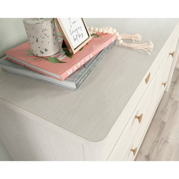 Sauder Dover Edge Dresser Go , Spacious drawers feature metal runners and safety stops - 432062