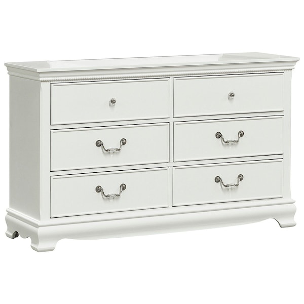 Homelegance Lucida Dresser, White - 2039W-5