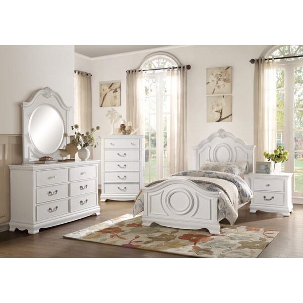 Homelegance Lucida Dresser, White - 2039W-5