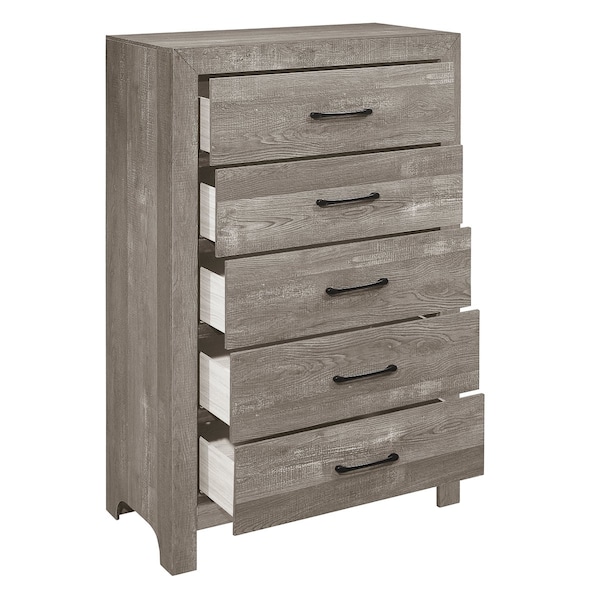Homelegance Corbin Bedroom Bedroom Chest, Grey - 1534GY-9