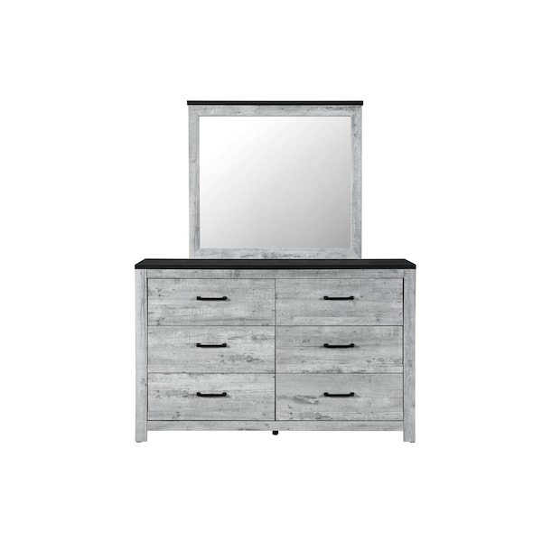 Global Furniture Usa OZARK-GREY WASH-DR - 5828