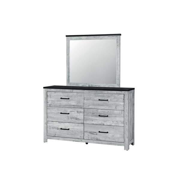 Global Furniture Usa OZARK-GREY WASH-DR - 5828