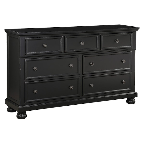 Homelegance Laurelin Bedroom Dresser, Black - 1714BK-5