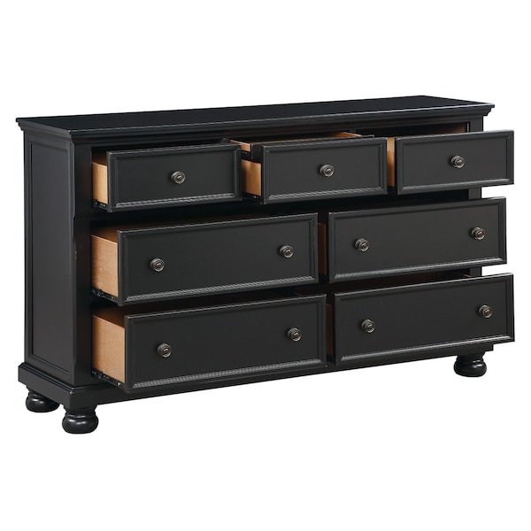 Homelegance Laurelin Bedroom Dresser, Black - 1714BK-5