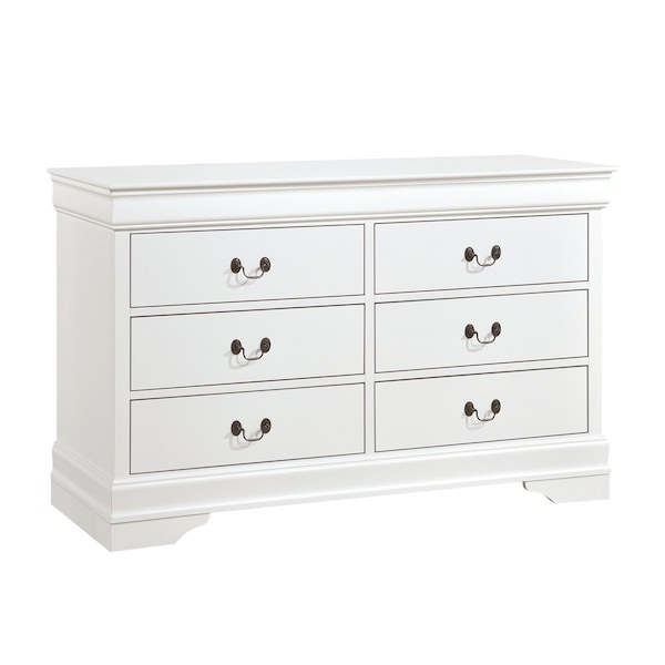 Homelegance Mayville Bedroom Dresser, White - 2147W-5
