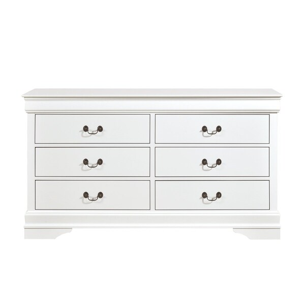 Homelegance Mayville Bedroom Dresser, White - 2147W-5