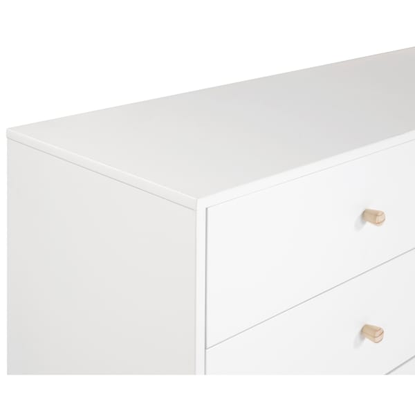 Alaterre Furniture MOD 60"W 6-Drawer Double Dresser - AJMD0320WH