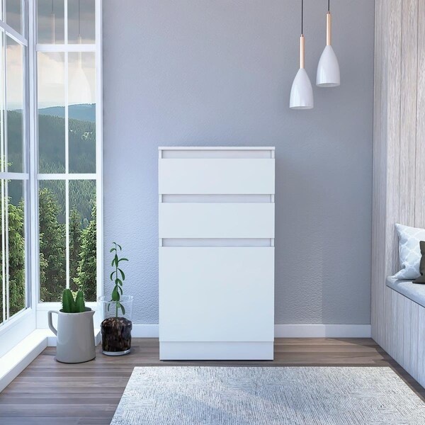 Depot E-Shop Diamond Dresser, White - DE-JLB6741