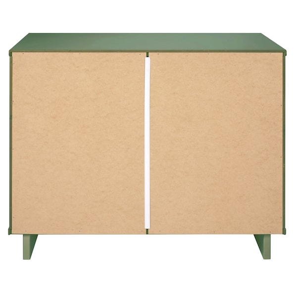 Manhattan Comfort Granville 38.18 Standard Dresser in Sage Green - DR-5013