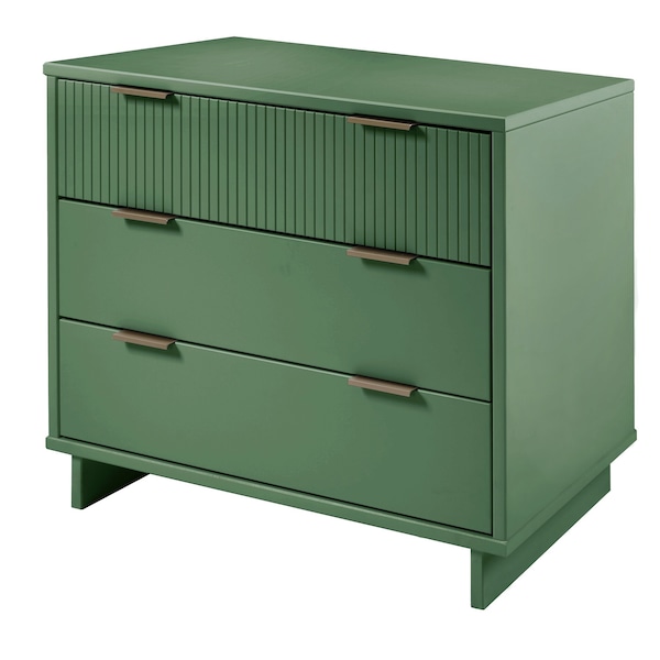 Manhattan Comfort Granville 38.18 Standard Dresser in Sage Green - DR-5013