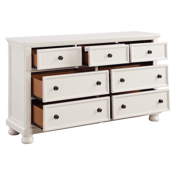 Homelegance Laurelin Bedroom Dresser, White - 1714W-5