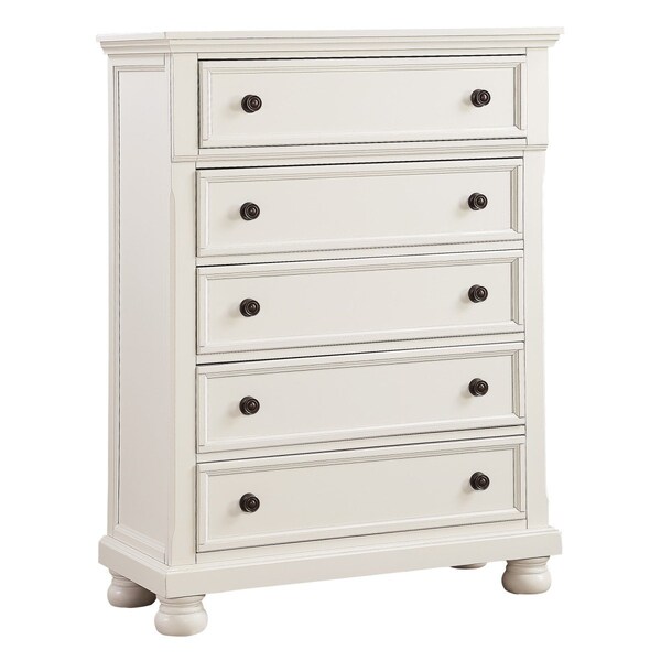 Homelegance Laurelin Bedroom Chest, White - 1714W-9