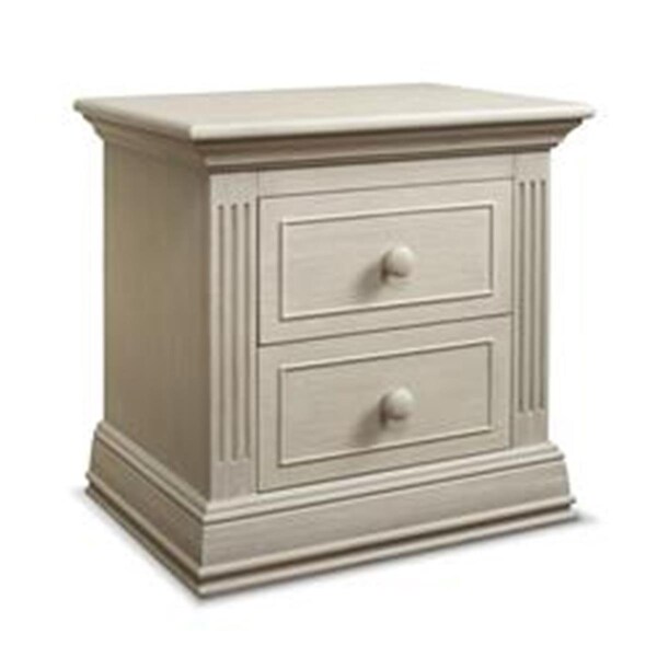 Sorelle Furniture Providence Nightstand, Heritage Fog - 8380-HF