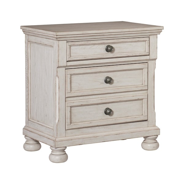 Homelegance Bethel Night Stand, White - 2259W-4