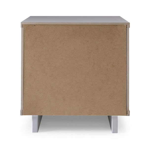 Manhattan Comfort Granville Nightstand 2.0 in White - NS-5011