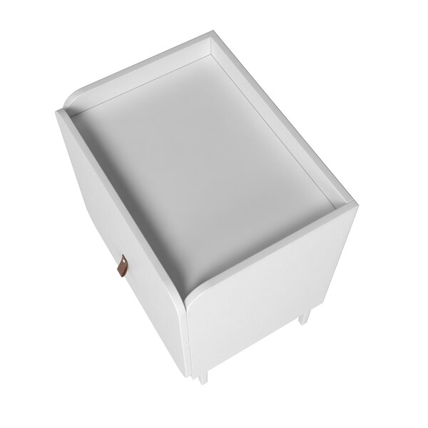 Manhattan Comfort Bogardus Nightstand in White - NS-319AMC86