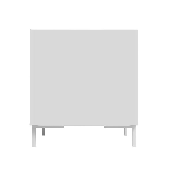 Manhattan Comfort Bogardus Nightstand in White - NS-319AMC86