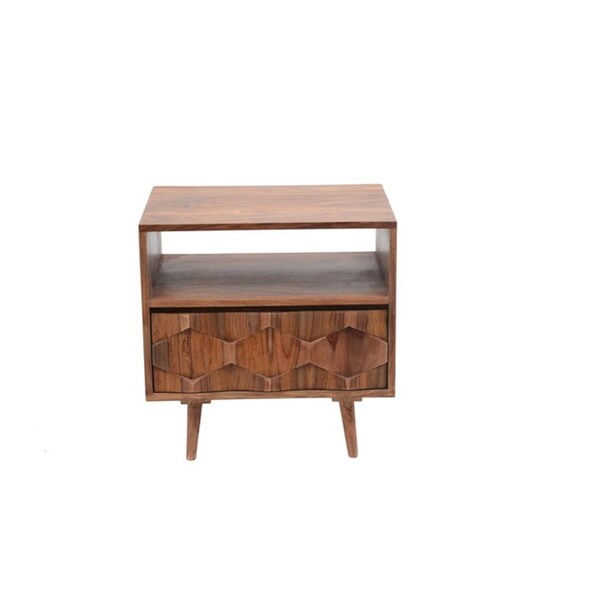 Moes Home Collection O2 Nightstand, Natural - BZ-1022-24