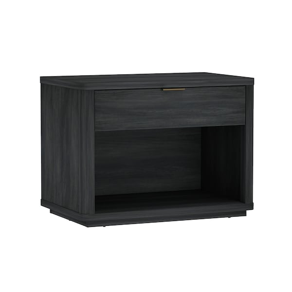 Manhattan Comfort Evelyn 32in Nightstand 2.0 in Charcoal Grey - Set of 2 - 2-NS012-CH