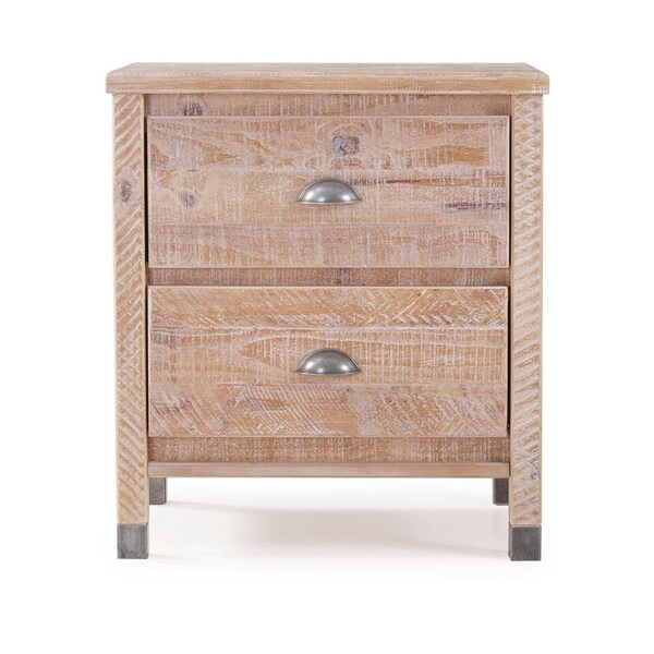 Procomfort Baja Night Stand with 2 Drawer  Barnwood - PR3362518