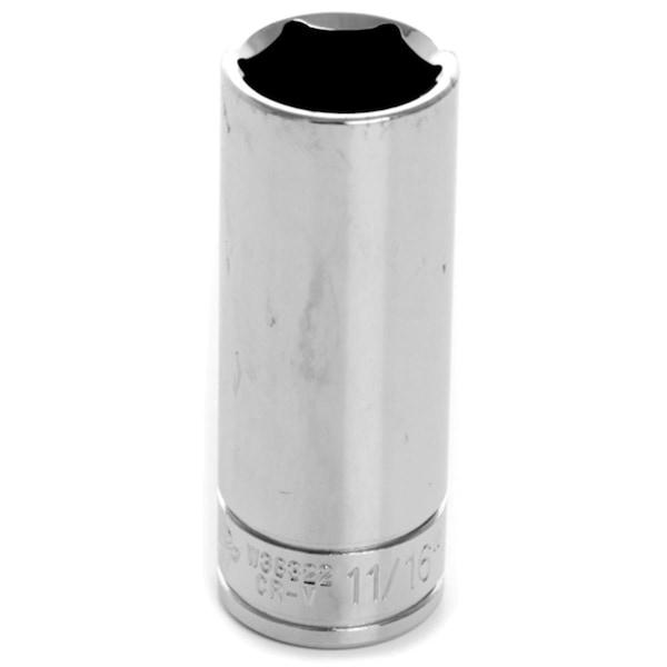 Vortex W38322 0.38 In. Drive 0.69 In. 6 Point Deep Well Socket - VO3294126