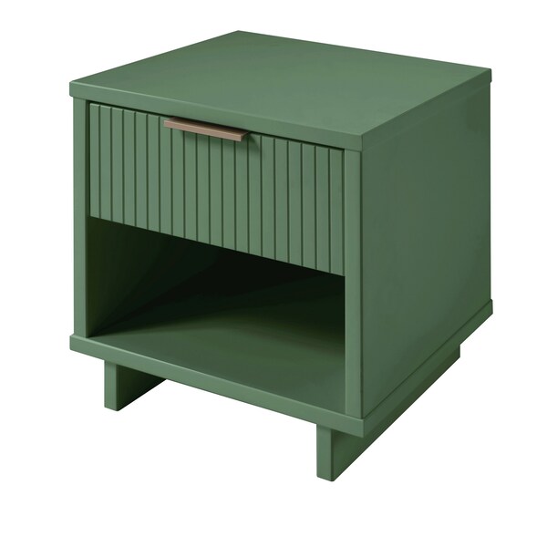 Manhattan Comfort Granville Nightstand 1.0 in Sage Green - NS-5003