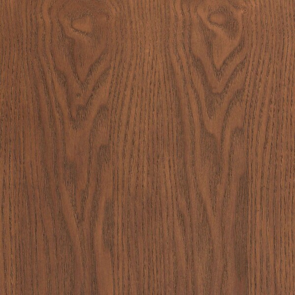 Baxton Studio Barrett Mid-Century Walnut Brown Finished Wood and Synthetic Rattan 2-Drawer Nightstand - 192-11298-ZORO