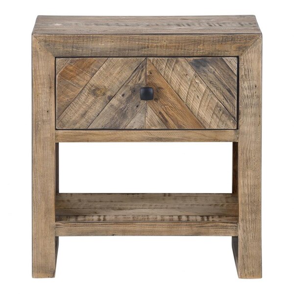 Moes Home Collection Teigen Nightstand, Brown - 24 x 22 x 15.75 in. - FR-1005-03