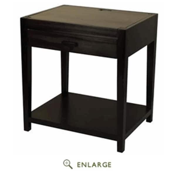 Casual Home Casual Home 649-23 Notre Dame Night Stand with USB Port; Espresso - 649-23
