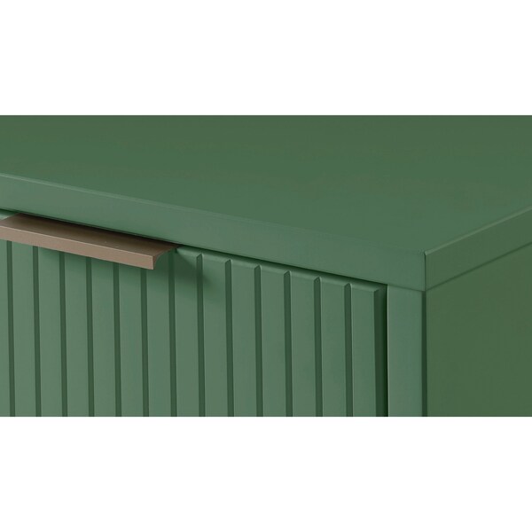 Manhattan Comfort Granville Nightstand 2.0 in Sage Green - NS-5013