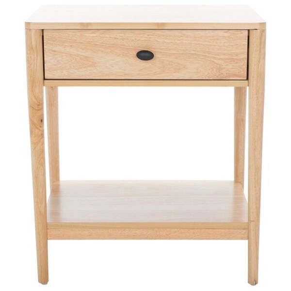 Safavieh Boden 1 Drawer Nightstand, Natural - NST9202B