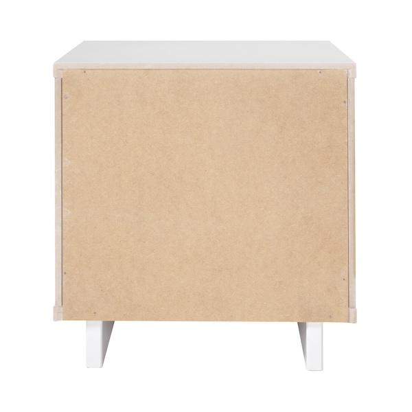 Manhattan Comfort Granville Nightstand 1.0 in White - NS-5001