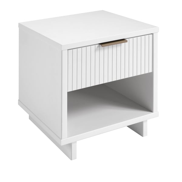 Manhattan Comfort Granville Nightstand 1.0 in White - NS-5001
