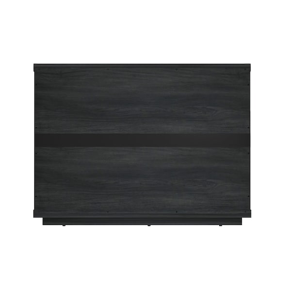 Manhattan Comfort Evelyn 32in Nightstand 4.0 in Charcoal Grey - NS014-CH