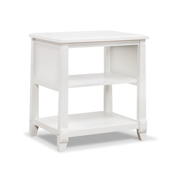 Sorelle Furniture Berkley Nightstand, White - 22 x 17 x 24 in. - 3380-W