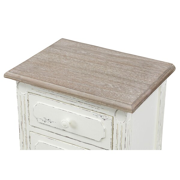 Baxton Studio Anjou Traditional French Accent Nightstand - 111-6037