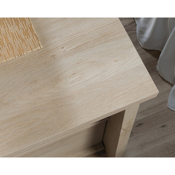 Sauder Trestle Night Stand Cc , Drawer with metal runners and safety stops features T-lock assembly system - 433922