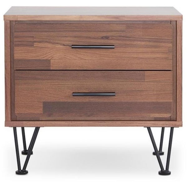 Acme Furniture Industry Deoss Nightstand, Walnut - 97330