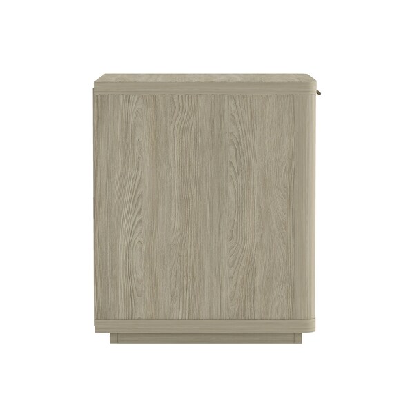 Manhattan Comfort Evelyn Nightstand in Natural - NS011-NA