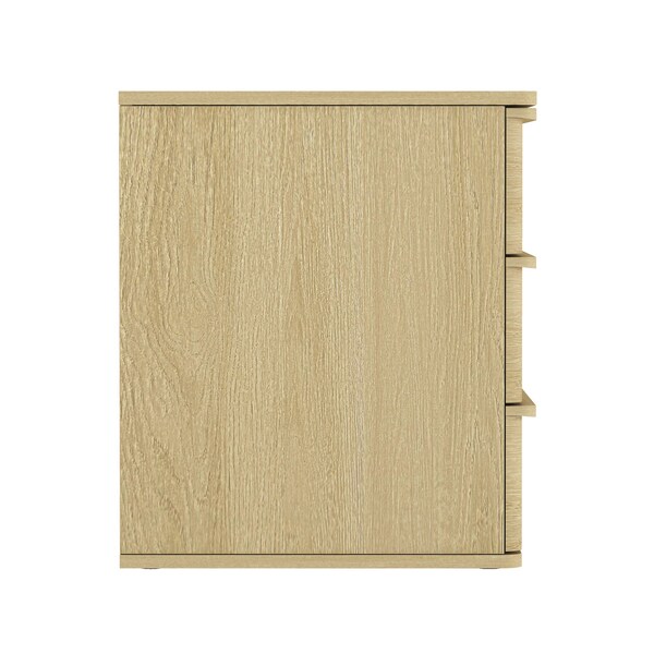 Manhattan Comfort Molly Nightstand in Natural Oak - NS008-NO