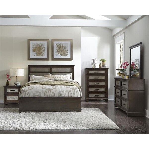 Progressive Furniture Progressive Furniture P615-43 Bedroom Nightstand; Gray Chalk - P615-43