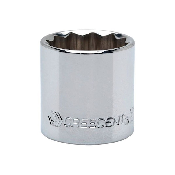Weller Crescent 3/4 in. X 3/8 in. drive SAE 12 Point Standard Socket 1 pc - CDS31N