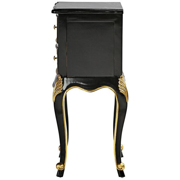 Design Toscano Princess Josephine's French Baroque Petite Bedside Table: Each - AF57659
