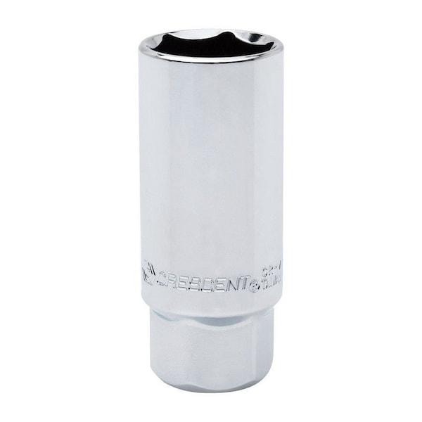 Weller Crescent 13/16 in. X 3/8 in. drive SAE 6 Point Standard Spark Plug Socket 1 pc - CSPS2N